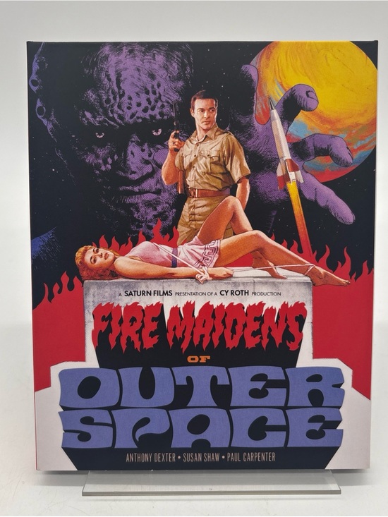 vinegar syndrome Other - Fire Maidens of Outer Space (Blu-ray, 1956) with Slipcover - Vinegar Syndrome